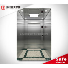 Zhujiangfuji elevador ascensor de diseño residencial ascensor de pasajeros personalizados